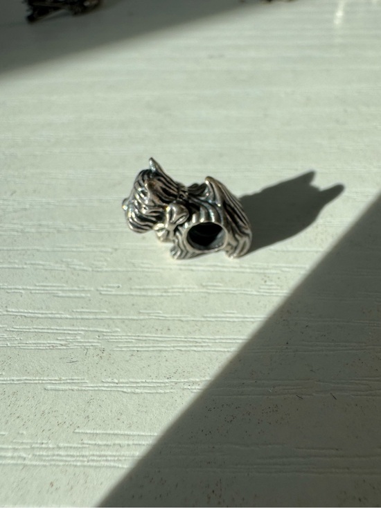 Pandora Jewelry - Pandora Sterling Silver Dog Charm Schnauzer Puppy Bow Collar S925 ALE